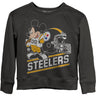 Junk Food - Girls Steelers Mickey Ctp Fleece Sweatshirt