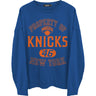 Junk Food - Mens Knicks Property Crew Neck Fleece Sweatshirt