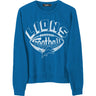 Junk Food - Womens Lions Football Rgln Crew Neck Fleece Sweatshirt