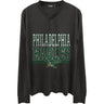 Junk Food - Mens Eagles Long Sleeve Henley