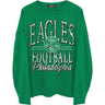 Junk Food - Mens Eagles Lateral Crew Neck Fleece Sweatshirt