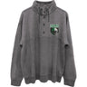 Junk Food - Mens Eagles Slant 1/4 Button Up Fleece Sweater