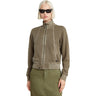 G-Star Raw - Womens Overdyed Slim Track Sweater Jacket