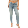 True Religion - Womens Jennie Mr Curvy Skinny Jeans
