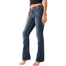 True Religion - Womens Becca Mr Pick Supert Flap Bootcut Jeans