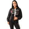 True Religion - Womens Retro Srs Big T Bf Zip Hoodie