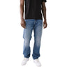True Religion - Mens Ricky Nf Sn Ladder Logo Straight Jeans
