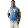True Religion - Mens Color Block Pu Jacket