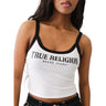 True Religion - Womens Contrast Rib Cami Tank Top