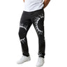 True Religion - Mens Dark Society Rocco Sn Flp Skinny Jeans