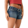 True Religion - Womens Joey Cut Off Big T Short