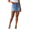 True Religion - Womens Sadie Flap Sup T Mini Skirt