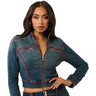 True Religion - Womens Shrunken Moto Super T Jacket