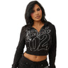 True Religion - Womens Tr Shrunken Zip Hoodie