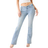 True Religion - Womens Wing Hs Joey Low Rise Flare Jeans