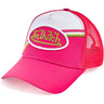 Von Dutch - Mens Cotton Twill Mesh Trucker Hat With Patch And Front Panel Embroidery