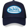 Von Dutch - Mens Cotton Twill Mesh Trucker Hat With Patch