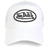 Von Dutch - Mens Cotton Twill Mesh Trucker Hat With Patch