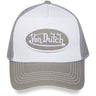 Von Dutch - Mens Cotton Twill Mesh Trucker Hat With Patch