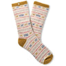 Ugg - Womens Leslie Graphic Crew Sock