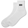 Ugg - Womens Quinlin Logo Quarter 2 Pack Sock