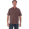 Scully - Mens Bronco & Rider Embroidered Shirt