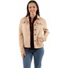 Scully - Womens Microfiber Jacket With Sunshine Motif