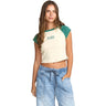 Billabong - Womens Beach Club Babe Short Sleeve Knit T-Shirt