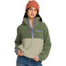 Billabong - Womens Horizon Mock Neck Half Zip Sweatshirt