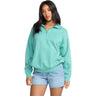 Billabong - Womens Hula Half Zip Sweatshirt