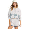 Billabong - Womens Triple Palms Pullover Hoodie