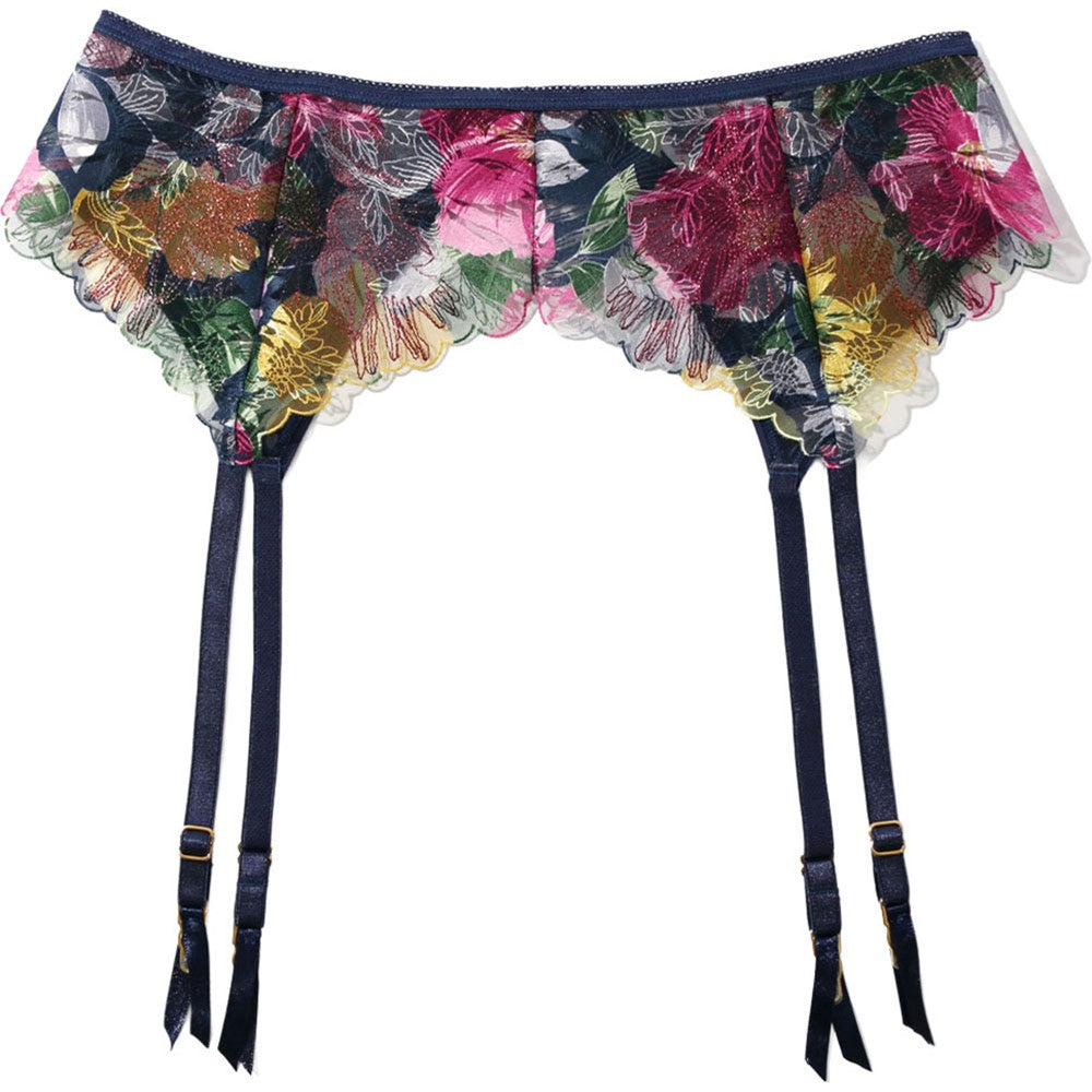 Hanky Panky - Womens Wildly Blm Garter Belt  Dress Code