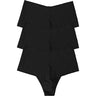 Hanky Panky - Womens Breathe Hirse Th 3Pk Thong