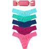 Hanky Panky - Womens Holiday Cracker 5-Pack Original Thong