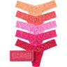 Hanky Panky - Womens 5 Pack Vday Matchbox Low Rise Thong