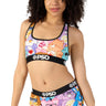 Psd Underwear - Womens Care Bear Homies Sports Bra