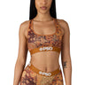 Psd Underwear - Womens Coco Paisley Sports Bra