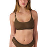 Psd Underwear - Womens Coco Solid Mesh Scoop Bralette