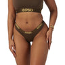 Psd Underwear - Womens Cocoa Modal Solid Thong