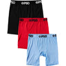 Psd Underwear - Boys Core Solid 3-Pack Boxer Briefs