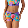 Psd Underwear - Womens Sunflower Pop Boy Shorts