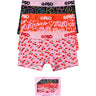 Psd Underwear - Womens Valgal Modal 3 Pack Boy Shorts