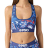 Psd Underwear - Womens Americana Sports Bra