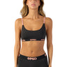 Psd Underwear - Womens Black Bling Spaghetti Strap Bralette