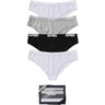 Psd Underwear - Womens Everyday Cheeky Modal 4 Pack Solid Cotton Briefs