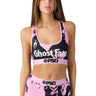 Psd Underwear - Womens Ghostface Pnk Sports Bra