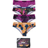 Psd Underwear - Womens Holiday Mood Cheeky 4 Pack Bikini Briefs