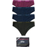 Psd Underwear - Womens Mood Cheeky Solid 4 Pack Cotton Briefs
