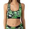 Psd Underwear - Womens Lucky Paisley Sports Bra