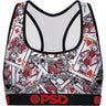 Psd Underwear - Womens Queen Sh*T Sports Bra